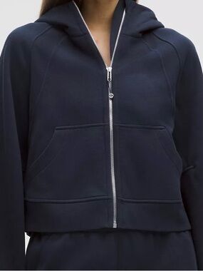 lululemon athletica Navy Oversized Full-Zip Scuba